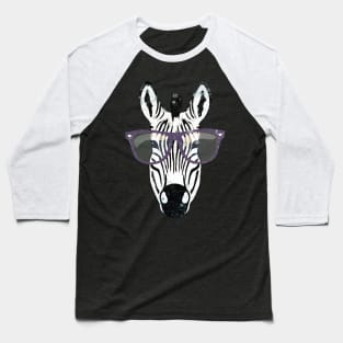 zebra africa cartoon funny animals Baseball T-Shirt